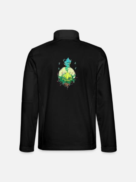 06. Heilerseele - Unisex Softshelljacke - Schwarz