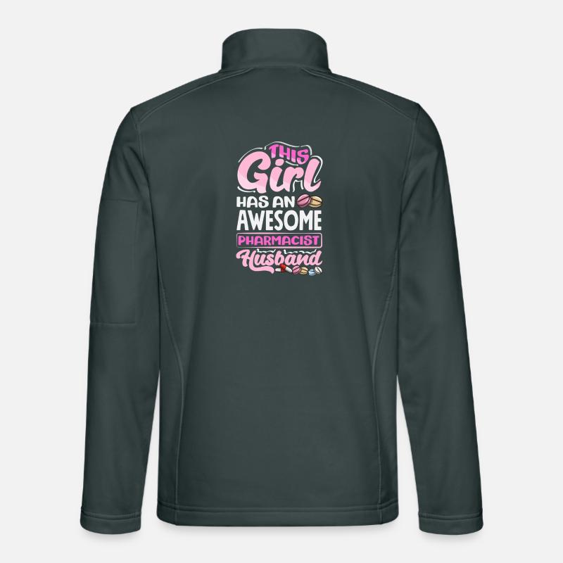Cette fille a un super Veste en tissu softshell Unisexe