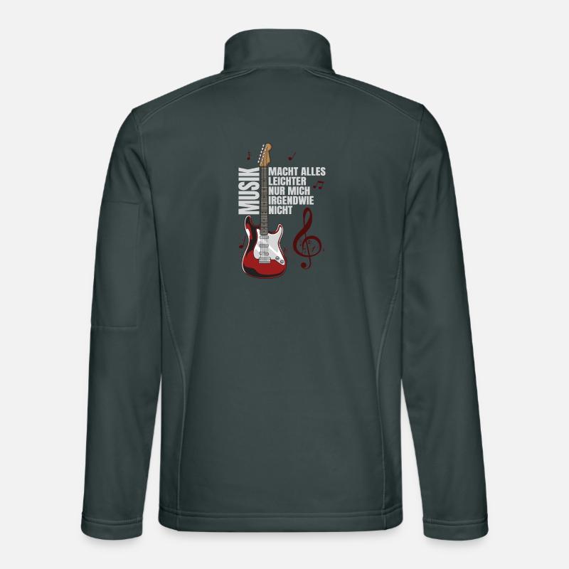 Music makes everything easier Unisex Softshell Jacket