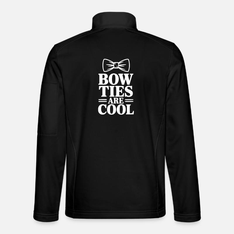 Bow Ties Are Cool - Unisex Softshell Jacket - black