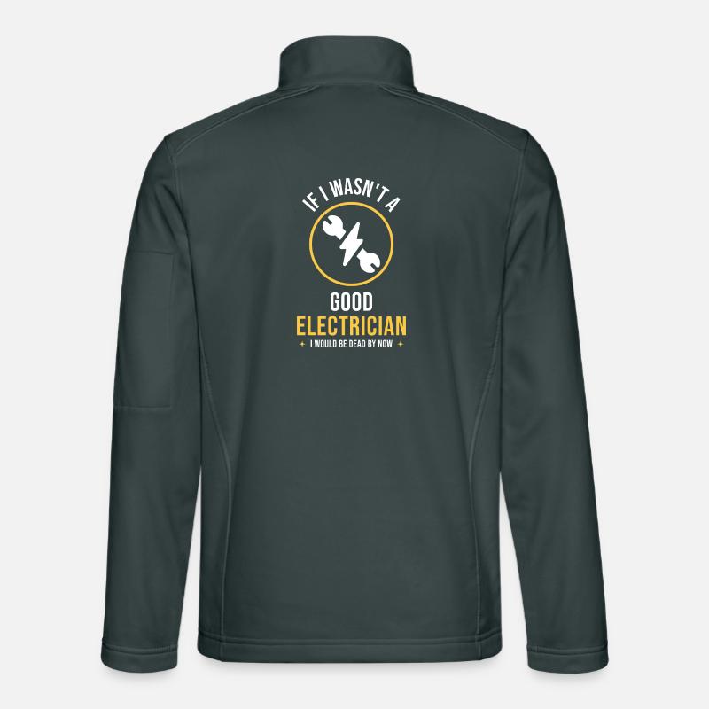 Devis drôle d’électricien – Métier qualifié Veste en tissu softshell Unisexe
