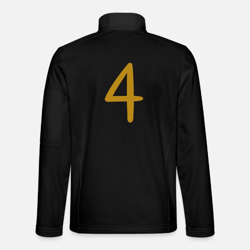 4 - Veste en tissu softshell Unisexe - noir