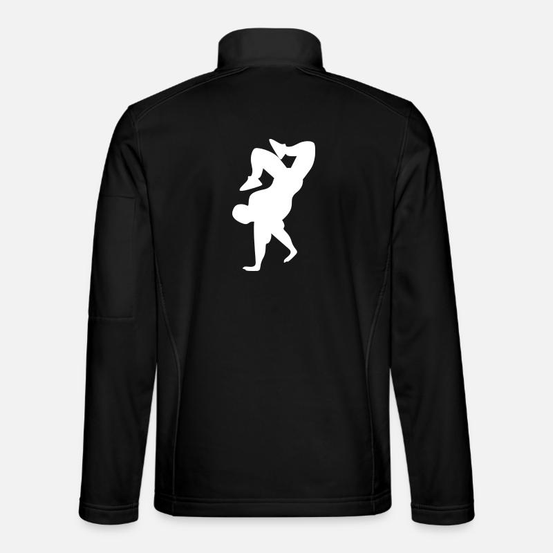 Breakdance - Unisex Softshelljacke - Schwarz