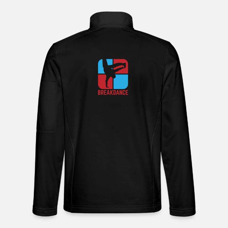 Breakdance B-Boy Streetdance Design Hip Hop Dance - Unisex Softshelljacke - Schwarz