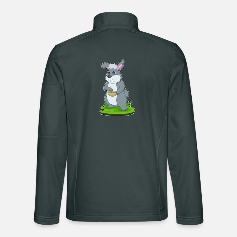 Cuisson dans un bol de cuisson pour lapins Veste en tissu softshell Unisexe