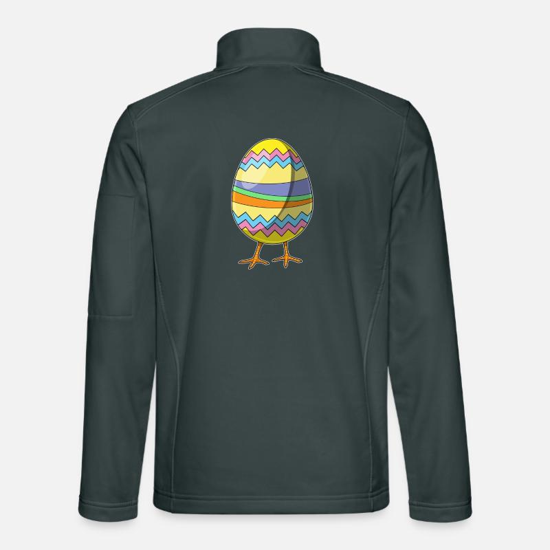 Poussin oeuf de Pâques Veste en tissu softshell Unisexe