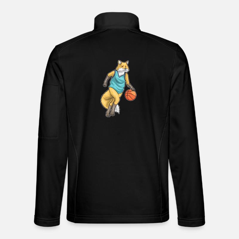 Fox Basketteur Basketteur - Veste en tissu softshell Unisexe - noir