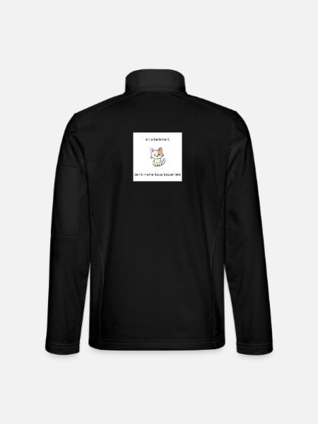 Everything for your cat - Unisex Softshell Jacket - black