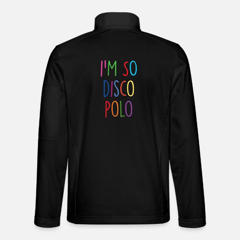 Disco Polo - Unisex Softshell Jacket - black