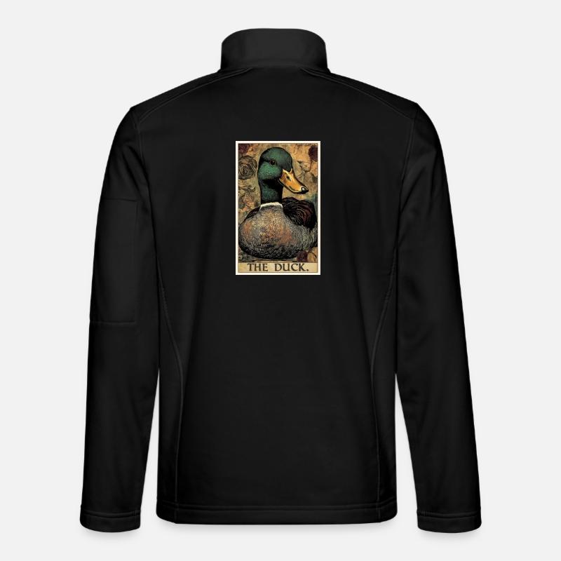 Enten Ente - Unisex Softshelljacke - Schwarz
