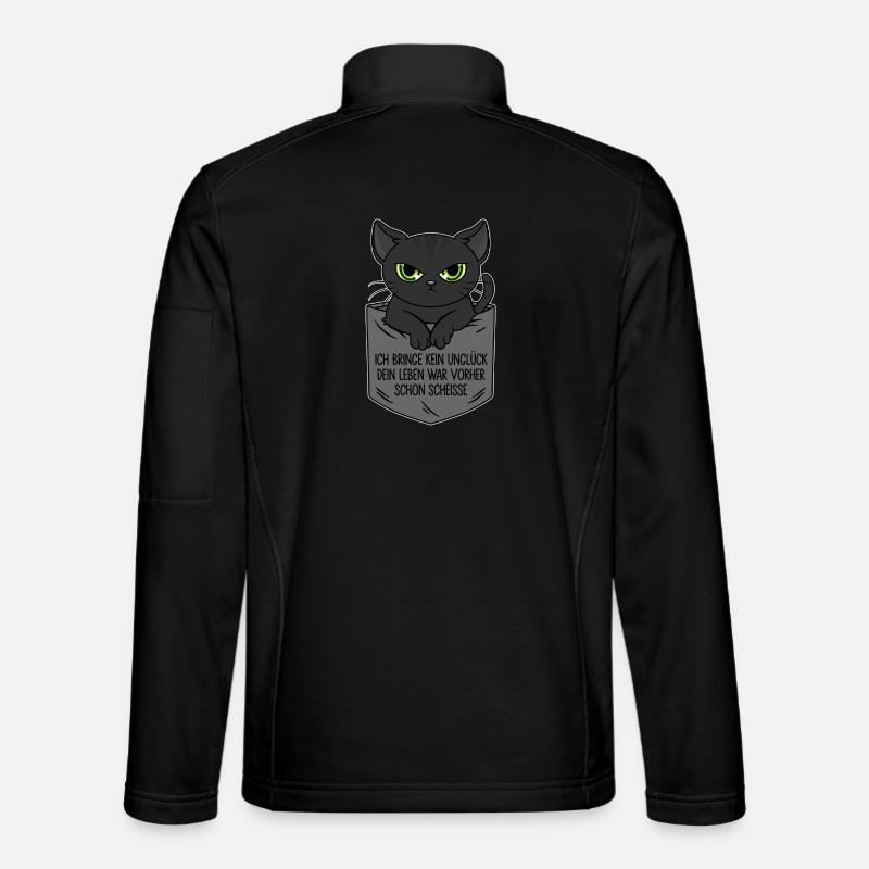 I don't bring any misfortune - life was already shit Unisex Softshell Jacket