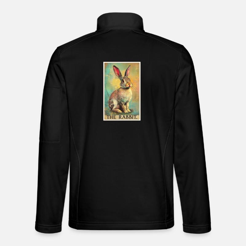 Bunny Bunny - Unisex Softshell Jacket - black
