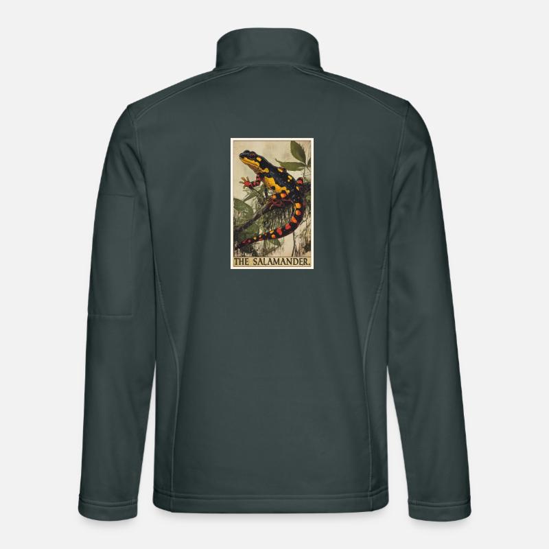 Feuersalamander Salamander Unisex Softshelljacke