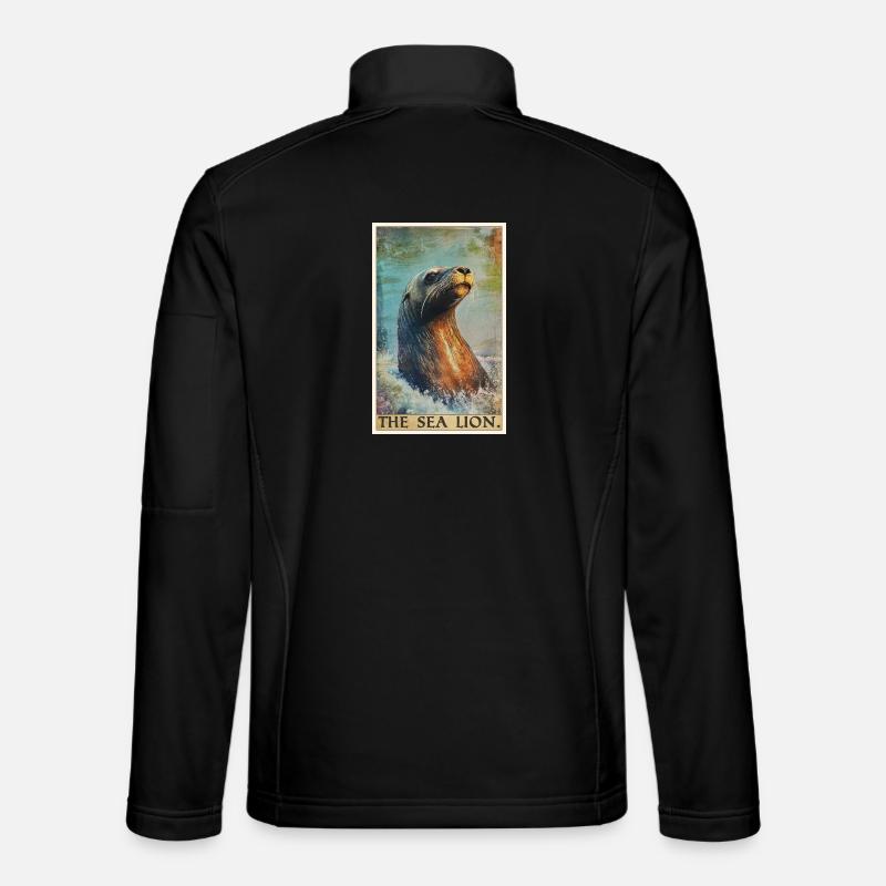 Lions de mer Lion de mer Veste en tissu softshell Unisexe