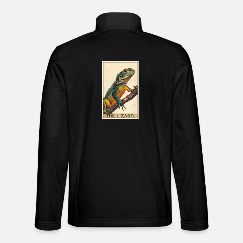 Eidechsen Eidechse Unisex Softshelljacke