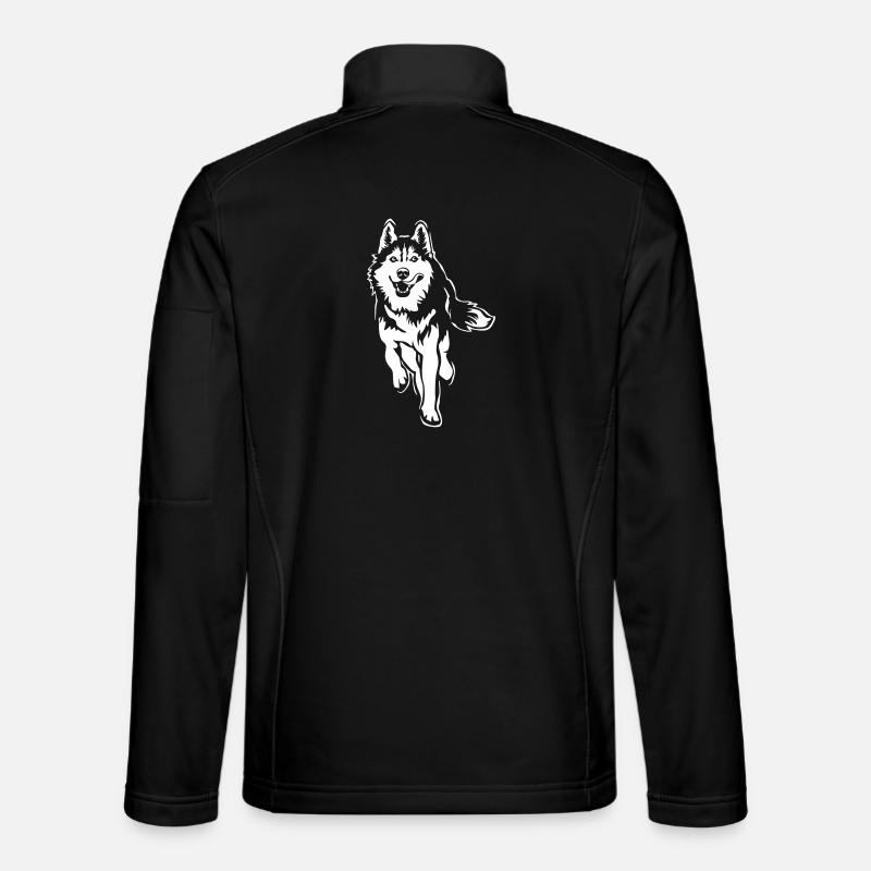Husky «Black Edition» - Veste en tissu softshell Unisexe - noir