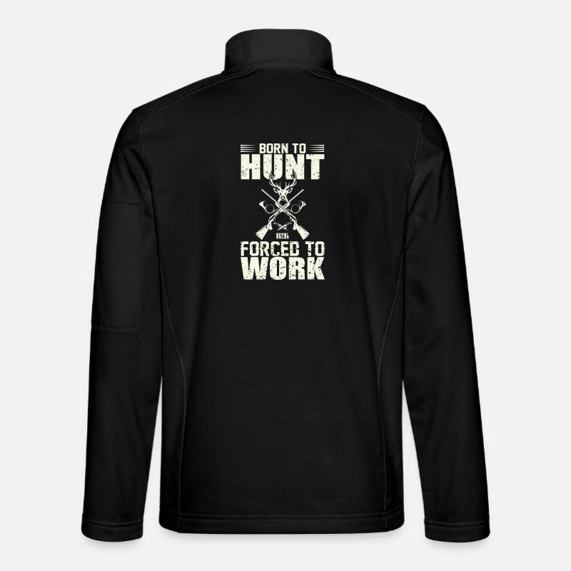 Jäger - Unisex Softshelljacke - Schwarz