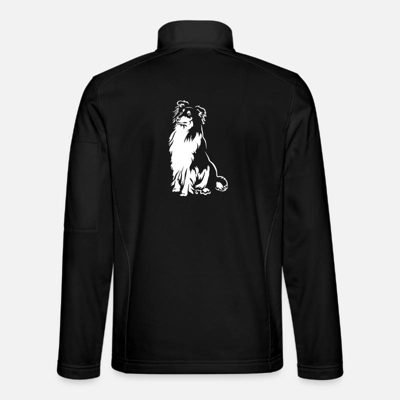 Collie "Black Edition" - Unisex Softshell Jacket - black