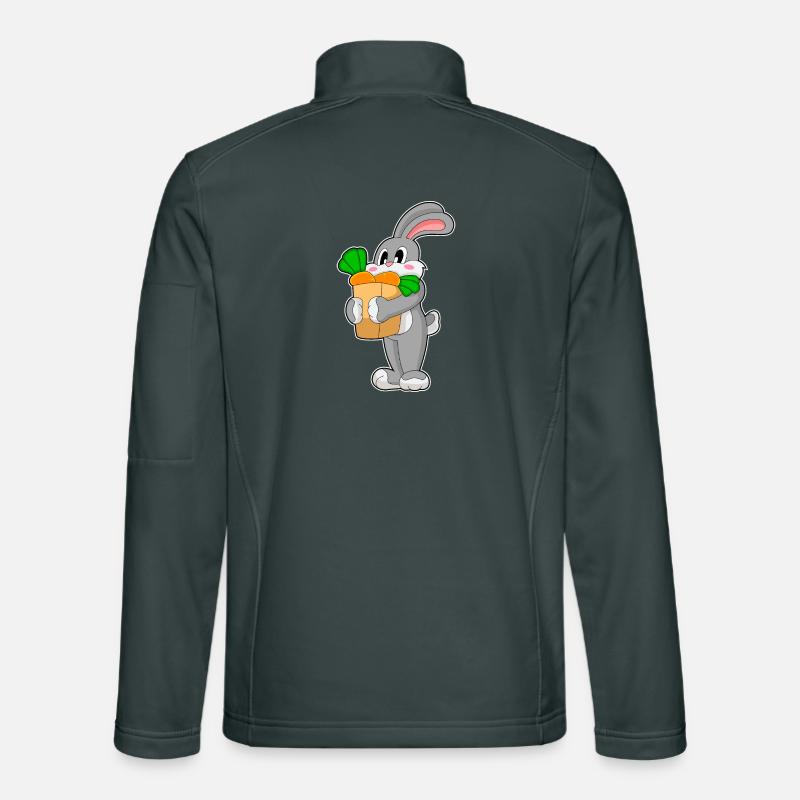 Rabbit Carrot Unisex Softshell Jacket