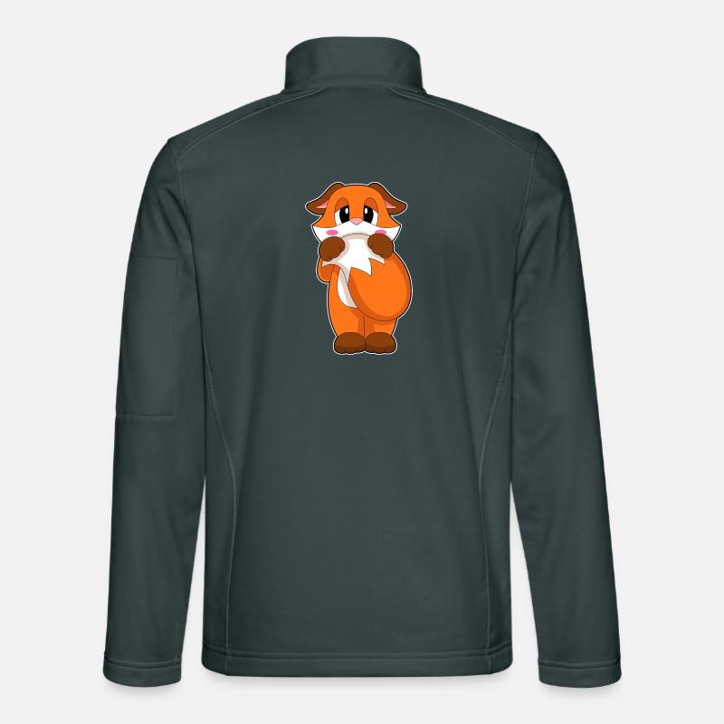 Renard mignon Veste en tissu softshell Unisexe