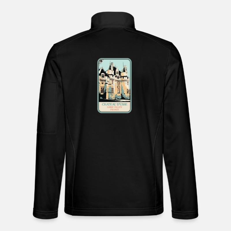 Château d'Ussé, Vallée de la Loire Veste en tissu softshell Unisexe