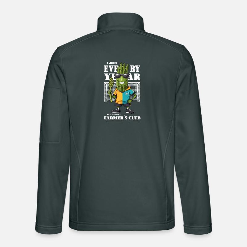 Association des asperges Veste en tissu softshell Unisexe