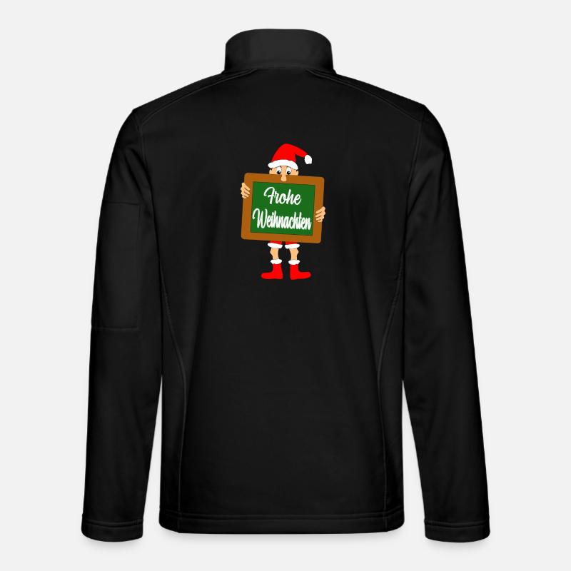 Christmas - Unisex Softshell Jacket - black