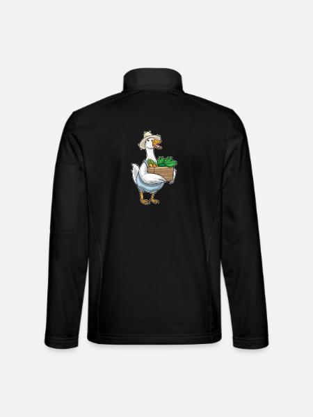 Duck Farmer Fruit Farm - Unisex Softshell Jacket - black