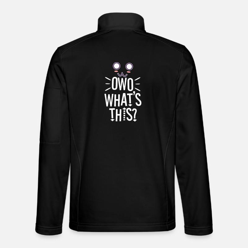 OwO What's This? - Unisex Softshelljacke - Schwarz