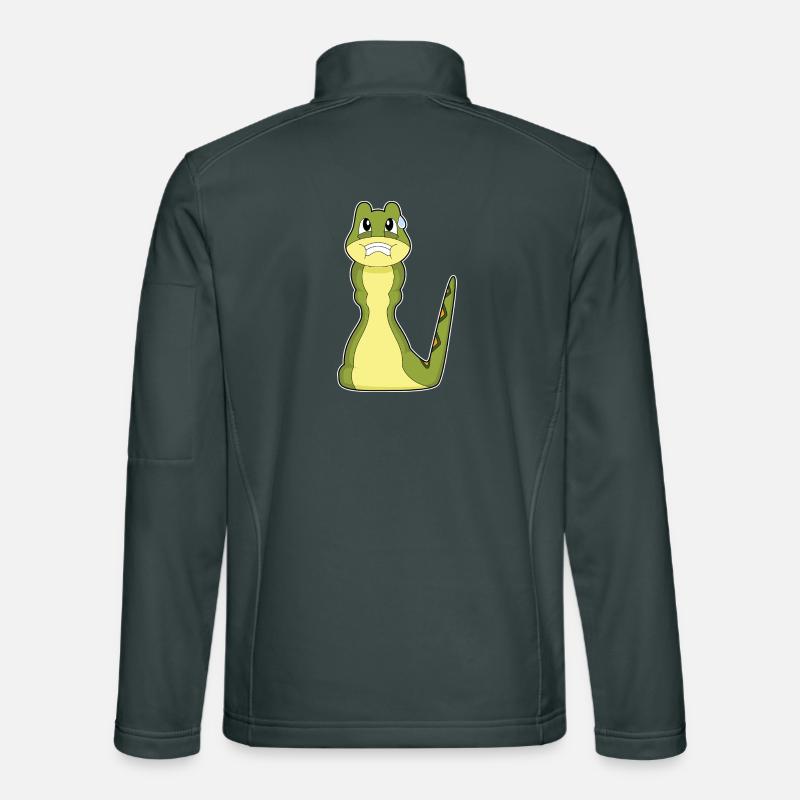 Jeu de société d’échecs serpent Veste en tissu softshell Unisexe