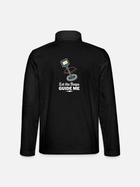 Introverted metal detector hobbyist - Unisex Softshell Jacket - black