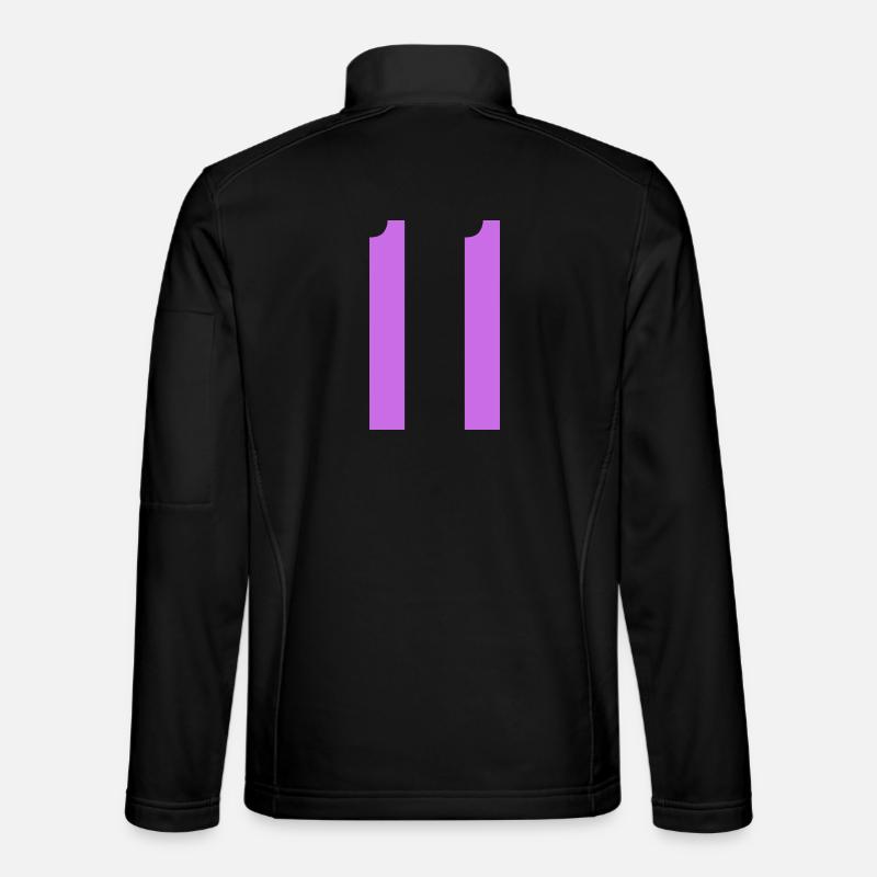 11 - Unisex Softshelljacke - Schwarz