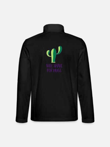 Cactus - Shave - Unisex Softshell Jacket - black