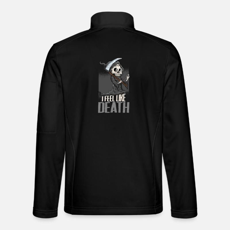 Grim Reaper Halloween Unisex Softshell Jacket