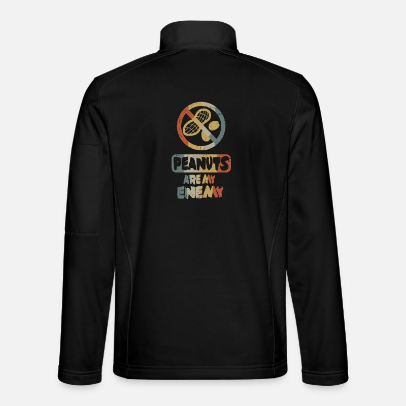 Peanuts are my enemies Unisex Softshell Jacket