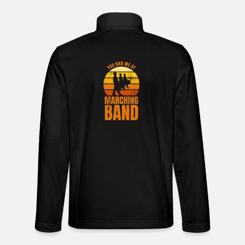 Marching bands joke Unisex Softshell Jacket
