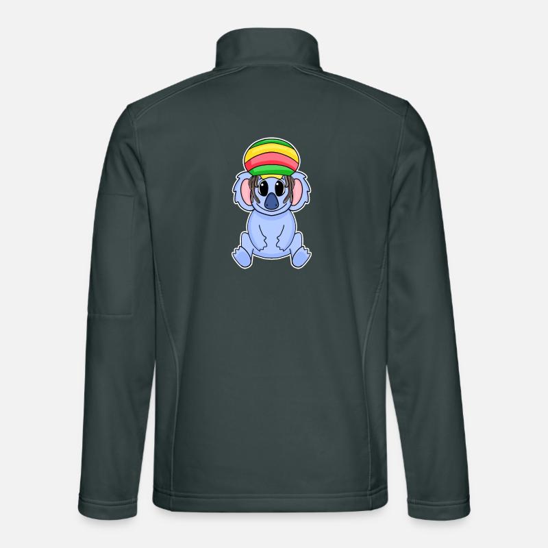 Rasta Koala Veste en tissu softshell Unisexe