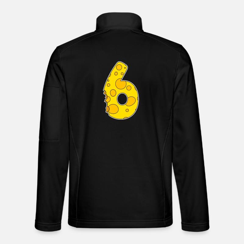 Graphique 6 - Veste en tissu softshell Unisexe - noir