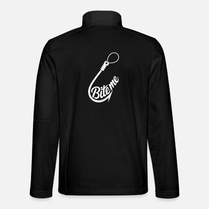 Bite Me Hook Grafik-Tee Unisex Softshelljacke