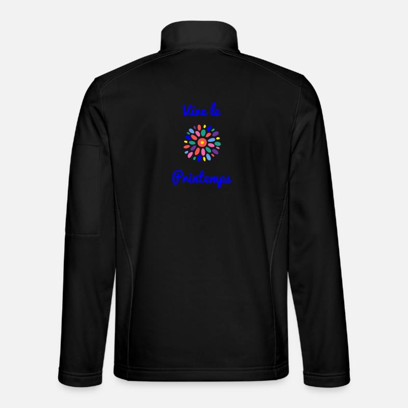 SPRING. CHERRY. GARDEN. NATURE. FLOWER. FLOWER. Unisex Softshell Jacket