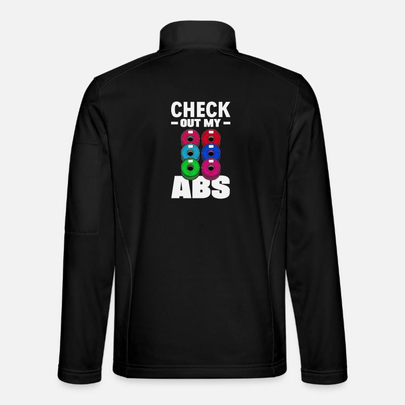Regardez mon filament d’impression 3D amusant en ABS Veste en tissu softshell Unisexe