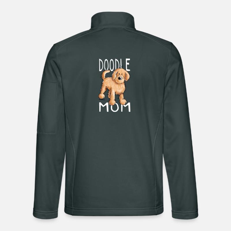 Doodle Mom - Goldendoodle - Gift Unisex Softshell Jacket