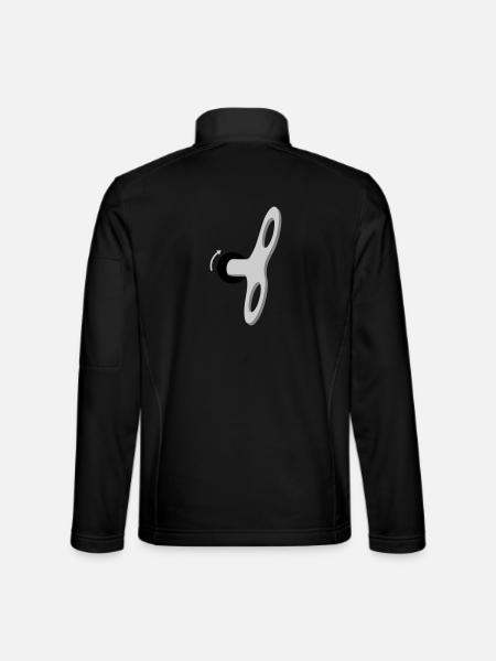 Humans are a machine - Unisex Softshell Jacket - black