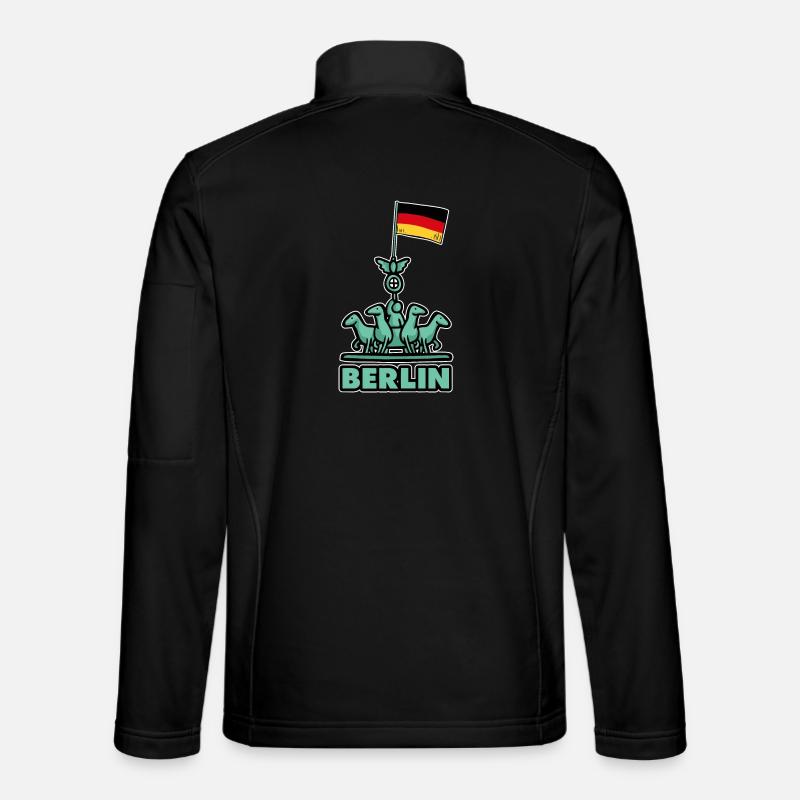 Berlin - Unisex Softshell Jacket - black