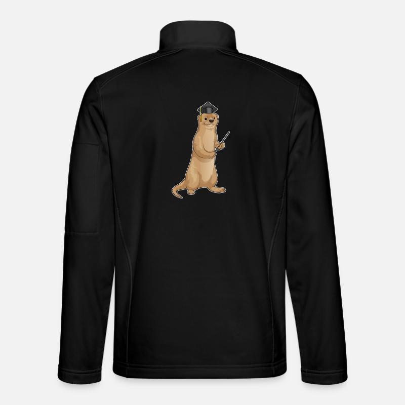 Cylindre du professeur Otter - Veste en tissu softshell Unisexe - noir