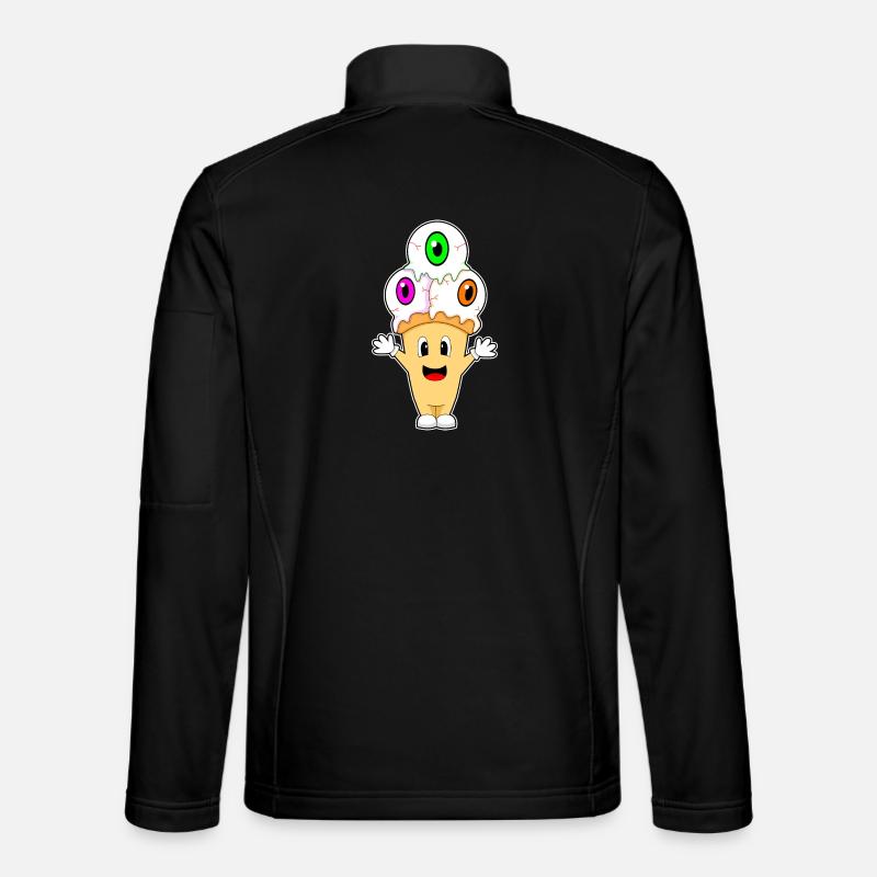 Eiswaffel Halloween - Unisex Softshell Jacket - black