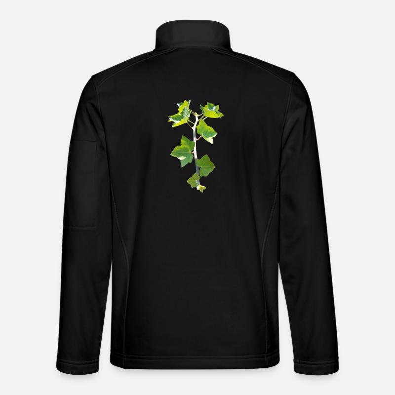 Ivy – Evergreen connection - Unisex Softshell Jacket - black