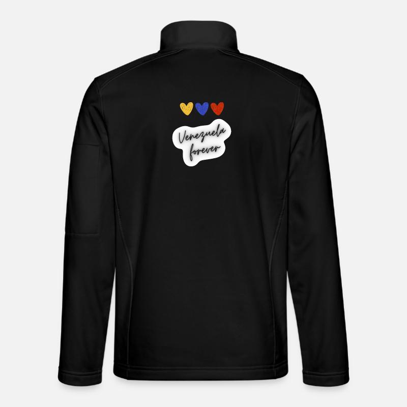 Venezuela Forever - Unisex Softshell Jacket - black