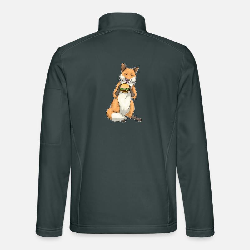 Fuchs Cheeseburger Unisex Softshelljacke