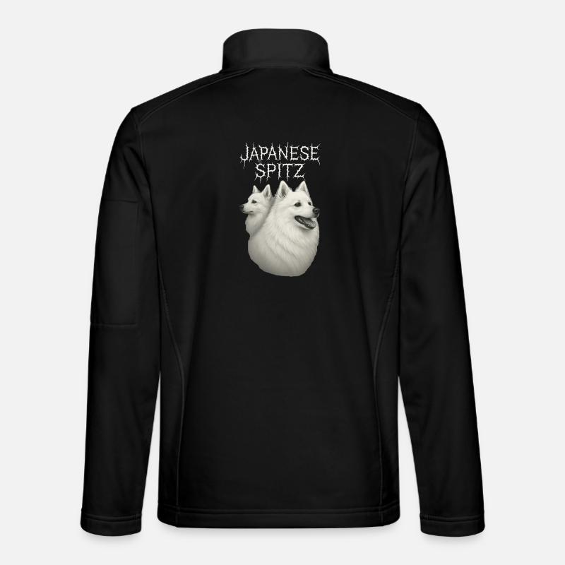 Japanese Spitz Unisex Softshelljacke